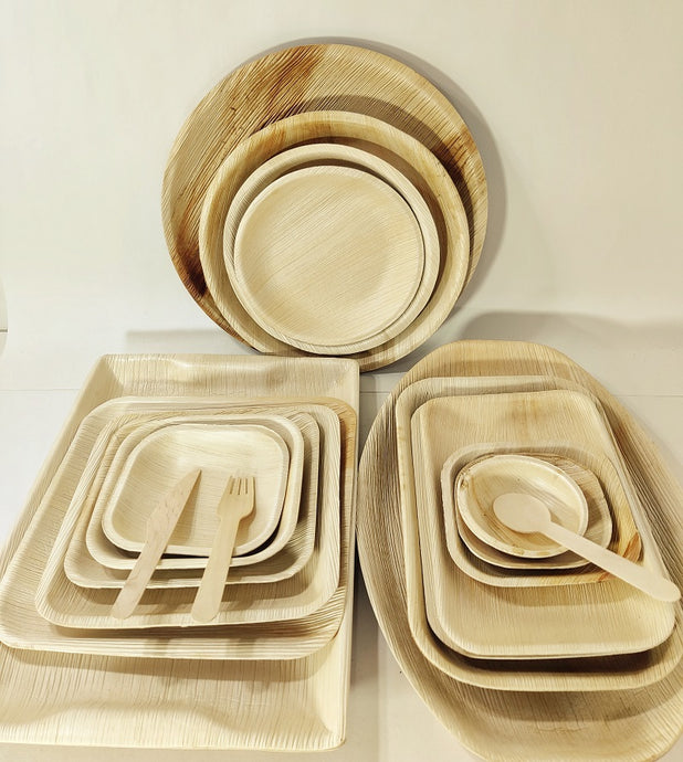 Palm Leaf Plates - A quick insight on its various sizes and their use