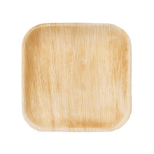 Load image into Gallery viewer, Palm Leaf Square Plates 4&quot; Inch (Set of 100/50/25)