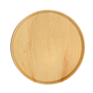 Palm Leaf Round Platter & Serving Tray 13" Inch  (10/50/100 count)