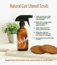 Load image into Gallery viewer, Coconut Coir Utensil Scrub