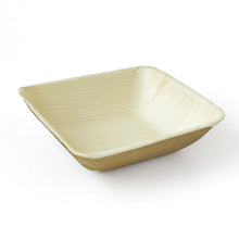 Load image into Gallery viewer, Palm Leaf Deep Square Bowls 5" Inch