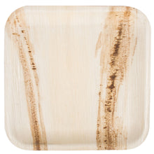 Load image into Gallery viewer, Palm Leaf Square Plates 9" Inch