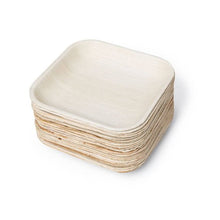 Load image into Gallery viewer, Palm Leaf Plates Square 7&quot; Inch