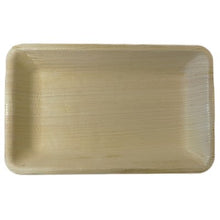 Load image into Gallery viewer, Palm Leaf Rectangle tray 9x6 Inch