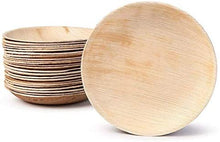 Load image into Gallery viewer, Palm Leaf Plates Round 8" Inch