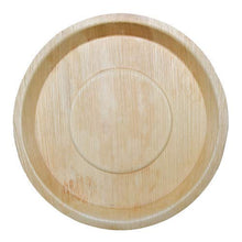 Load image into Gallery viewer, Palm Leaf Round Deep Platter &amp; Serving Tray 14&quot; Inch  (10/50/100 count)