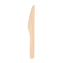 Load image into Gallery viewer, Wooden Disposable Knives Birchwood knives