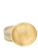 Load image into Gallery viewer, Palm Leaf Plates Round 7" Inch