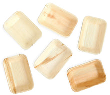 Load image into Gallery viewer, Palm Leaf Rectangle tray 9x6 Inch