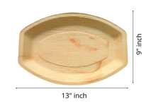 Load image into Gallery viewer, Palm Leaf Oval Platter Tray 13&quot; x 19&quot; Inch  (10/50/200 count)
