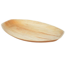 Load image into Gallery viewer, Palm Leaf Oval Platter 15 x 10 Inch