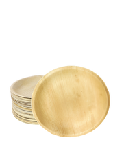 Load image into Gallery viewer, Palm Leaf Plates Round 7&quot; Inch 