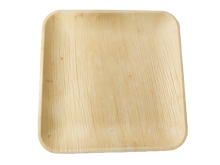 Load image into Gallery viewer, Palm Leaf Plates Square 10&quot; Inch disposable
